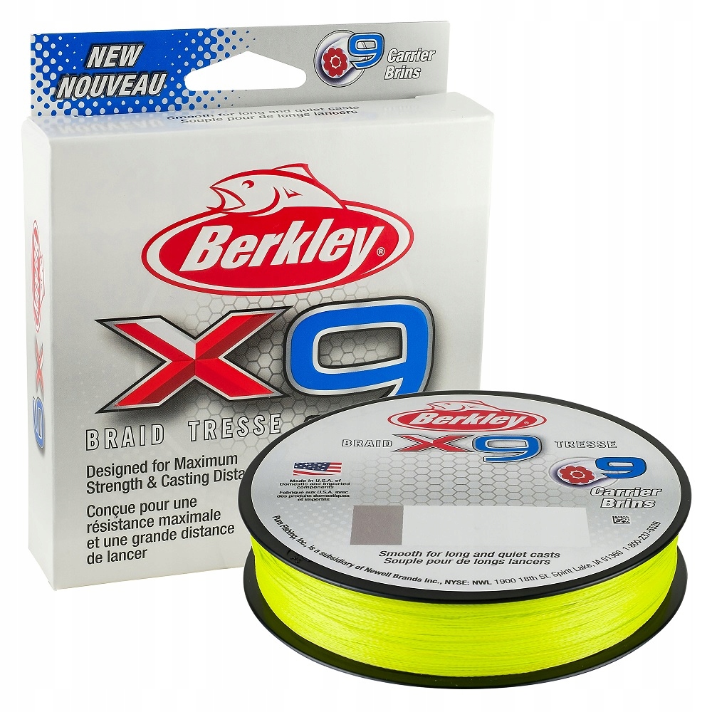 Šňůra Berkley Fluo Green 0,14 mm x 150 m 14,2 kg