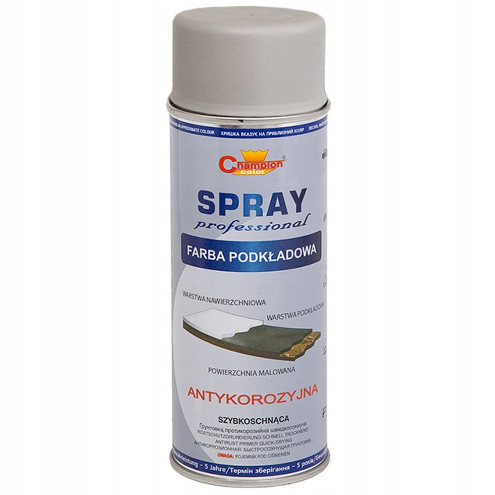 

Champion Podkład Antykorozyjny Szary 400ml
