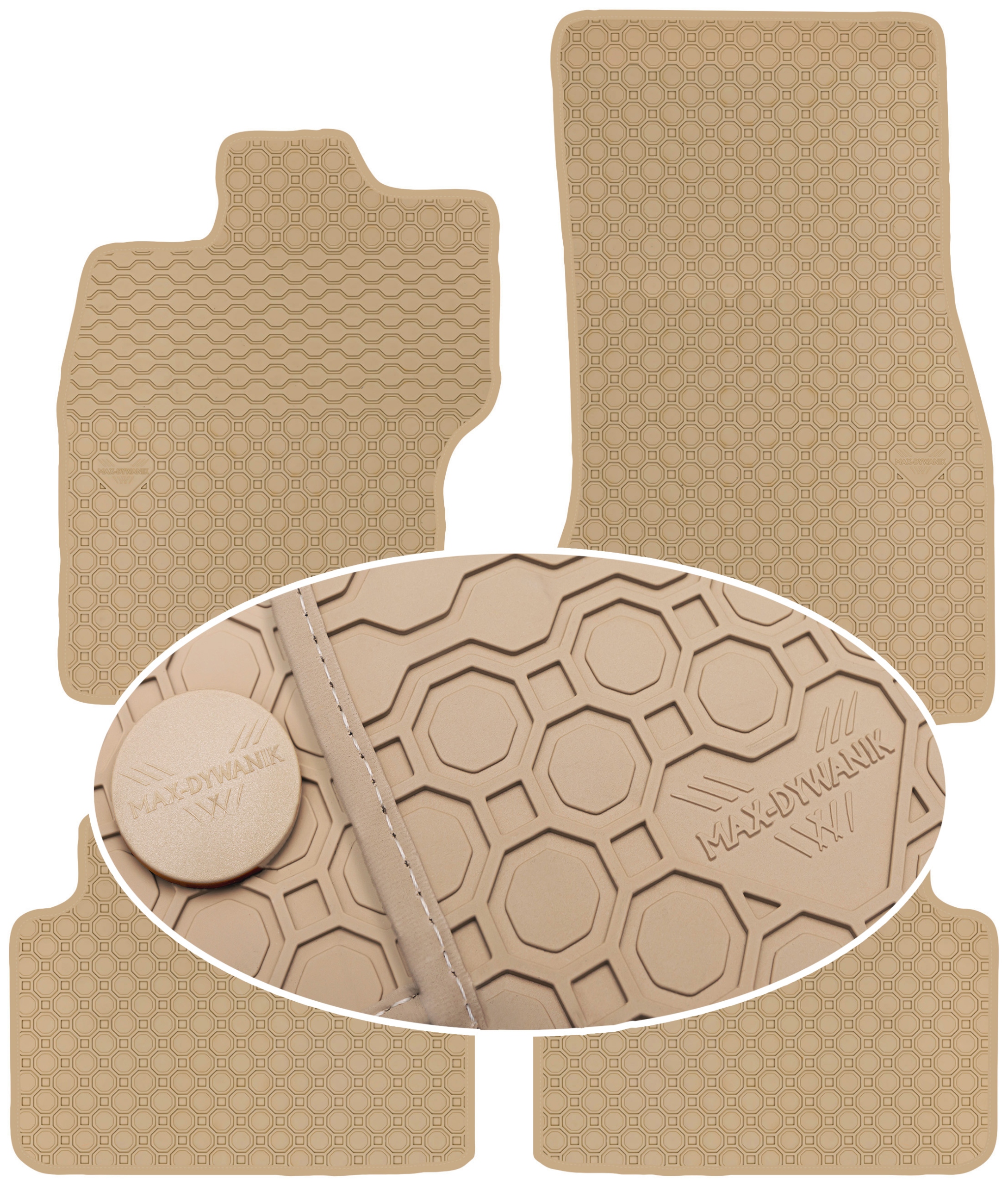 Jaguar Xf I 4WD 2008-2012 Koberce Béžové