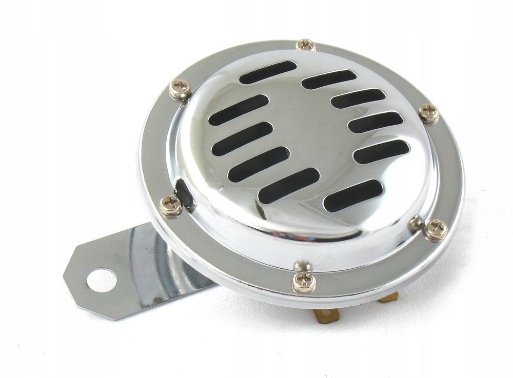

Klakson Sygnał Chrom 12V Choppery Cruiser 100mm