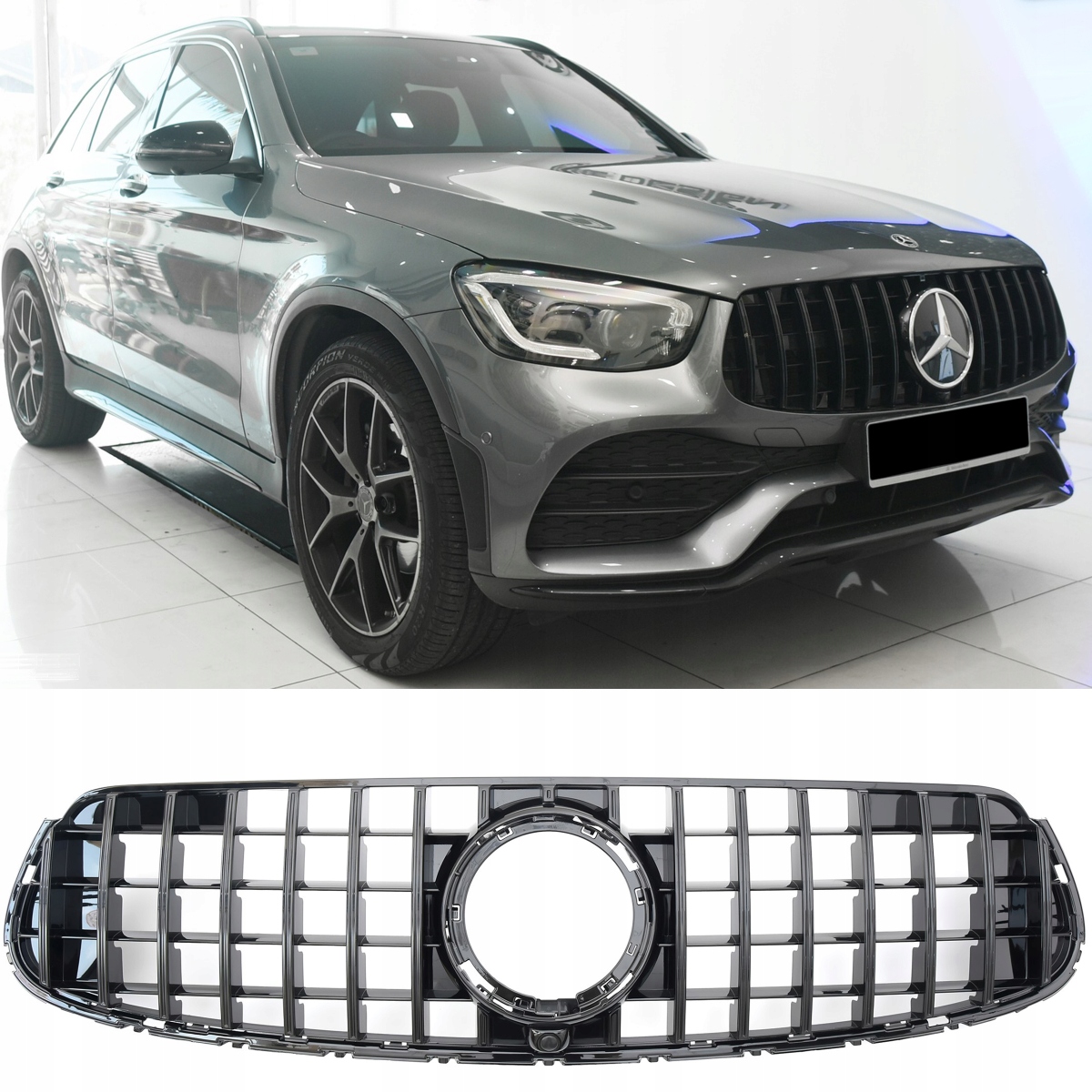 Atrapa Gril Mercedes Glc W253 C253 X253 Panamericana Amg Gt Lift 2019-