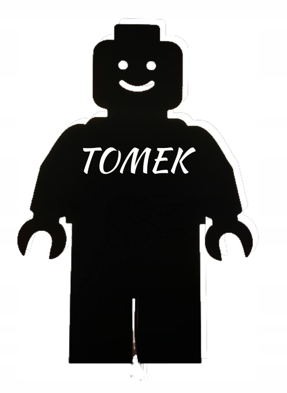 lampka nocna 49cm Ludzik kinkiet