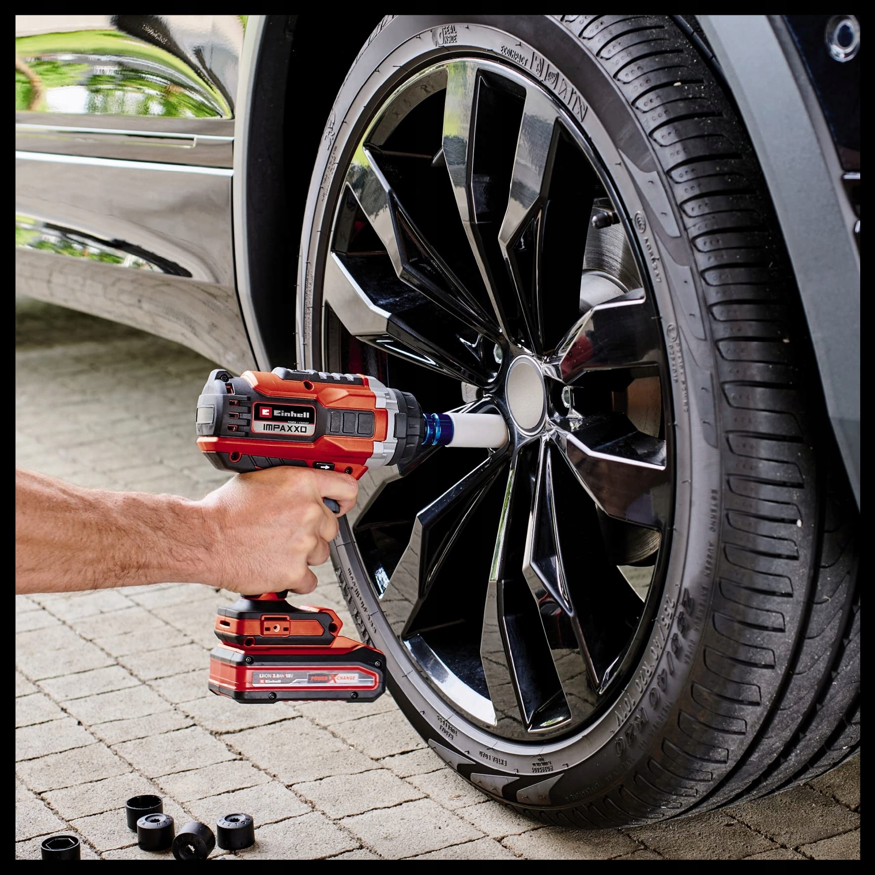 Einhell Professional Akumulatorowy klucz udarowy Maksymalny moment obrotowy 400 Nm