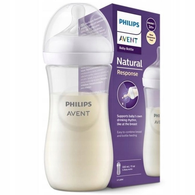 

Avent Butelka Antykolkowa Natural Response 330ml