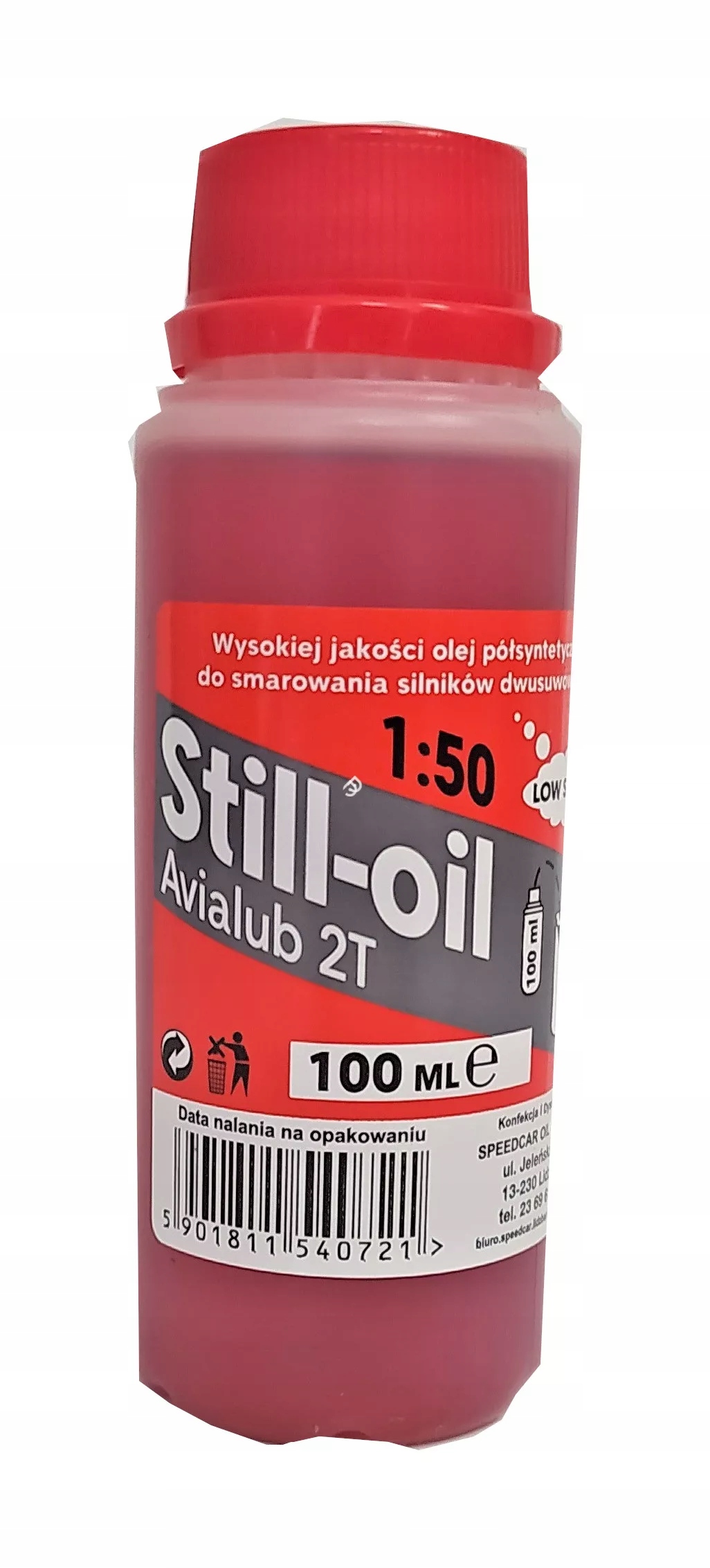 Olej Czerwony Cedrus Still 2T 100ML Do Mieszanki Paliw