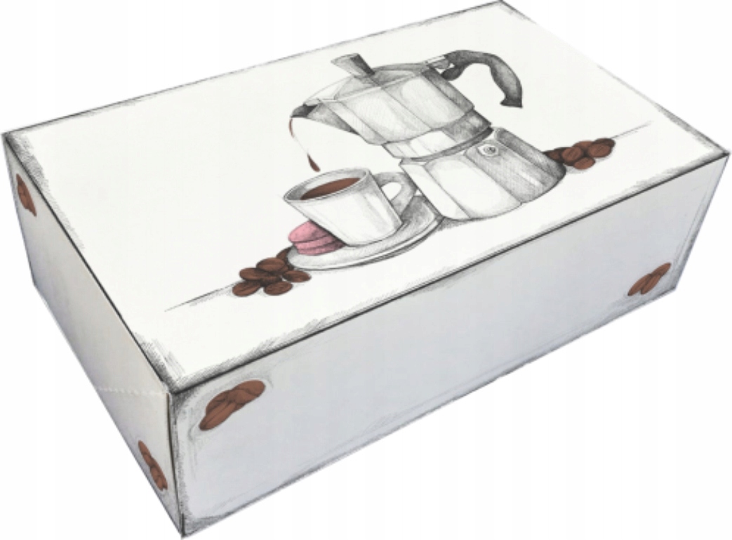 

Pudełko Na Ciasto Pączki Opakowanie 25x15x8 5szt.