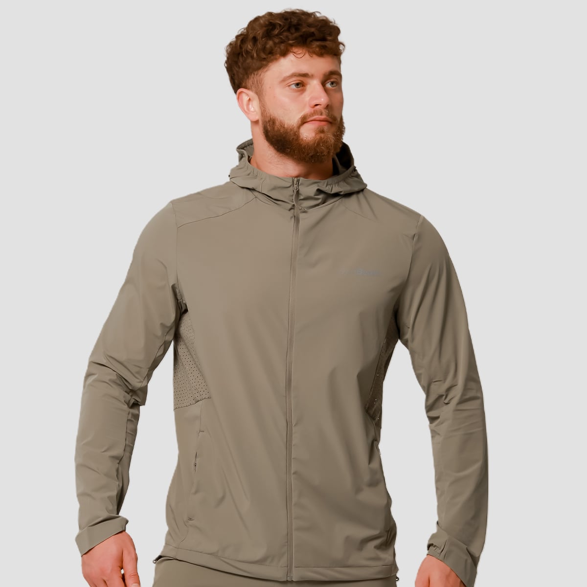 GymBeam Kurtka do biegania Pulse Vetiver XXL