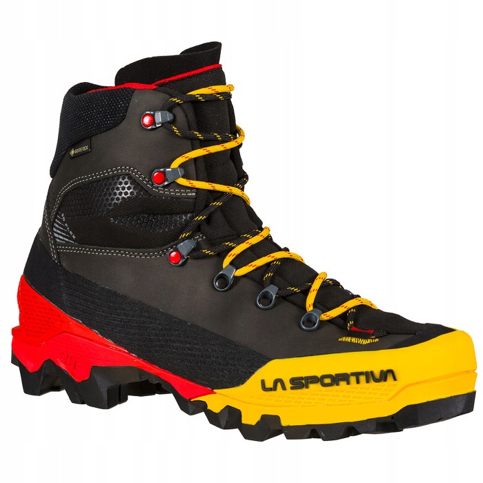 Horolezecké boty La Sportiva Aequilibrium Lt Gtx black/yellow|43,5 Eu