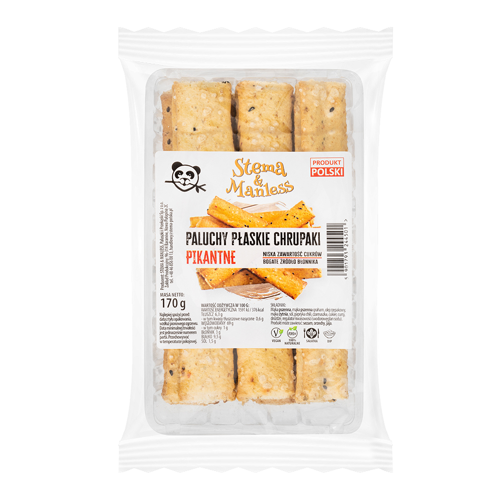 Stema Tyčinky ploché pikantní 170 g Set: 13 ks