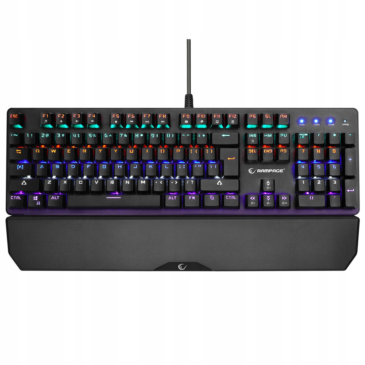 Rampage Umbra KB-R86 Klawiatura mechaniczna gamingowa Usb