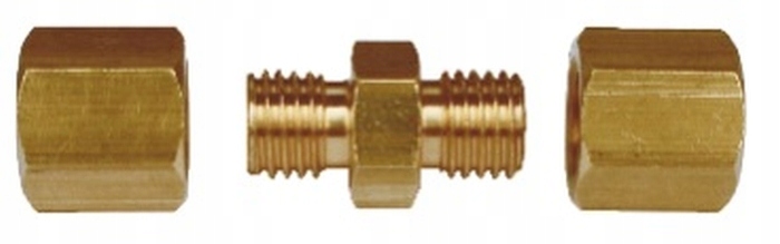 PRZEWODY HAMULCOWE ŁĄCZNIK PRZEWODÓW MIEDZIANYCH FI 4,55 Z BARYŁKAMI