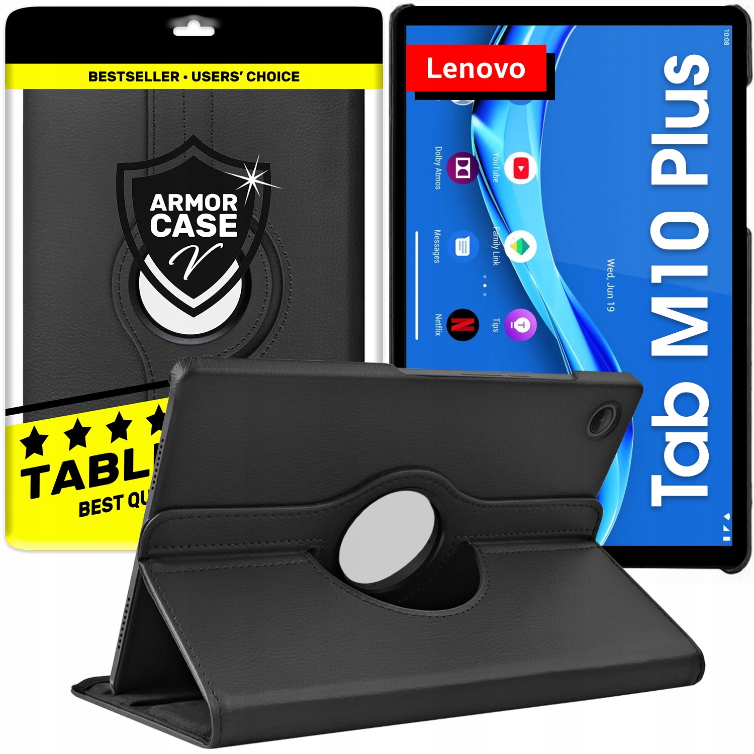 

Etui Obrotowe Do Lenovo M10 Fhd Plus 10.3 TB-X606