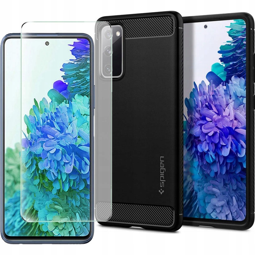 

Etui szkło do Galaxy S20 Fe, Spigen case obudowa