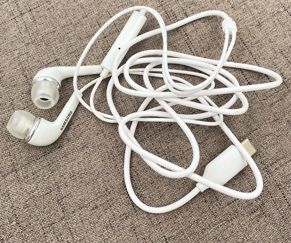 Oryginalne DOUSZNE Słuchawki Samsung l USB-C Typ-u C Model EHS64AVFWE