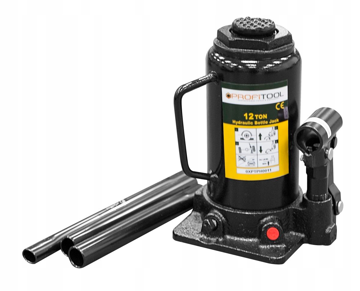 Nosnosť fľaškového zdviháka: 12000 kg 200 – 380 mm Profitool 0XPTPH0011