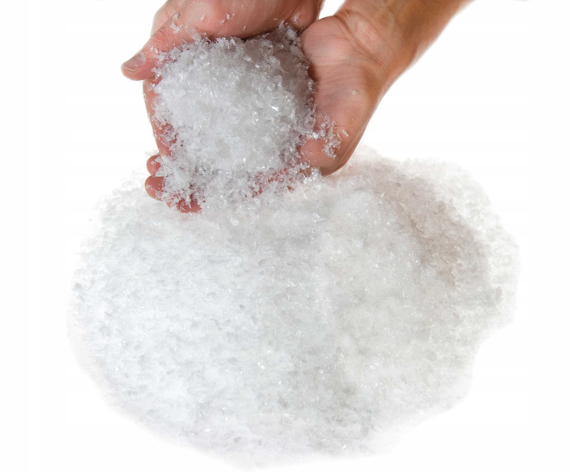 SZTUCZNY ŚNIEG do Dekoracji SUPER PUSZYSTY - 50g