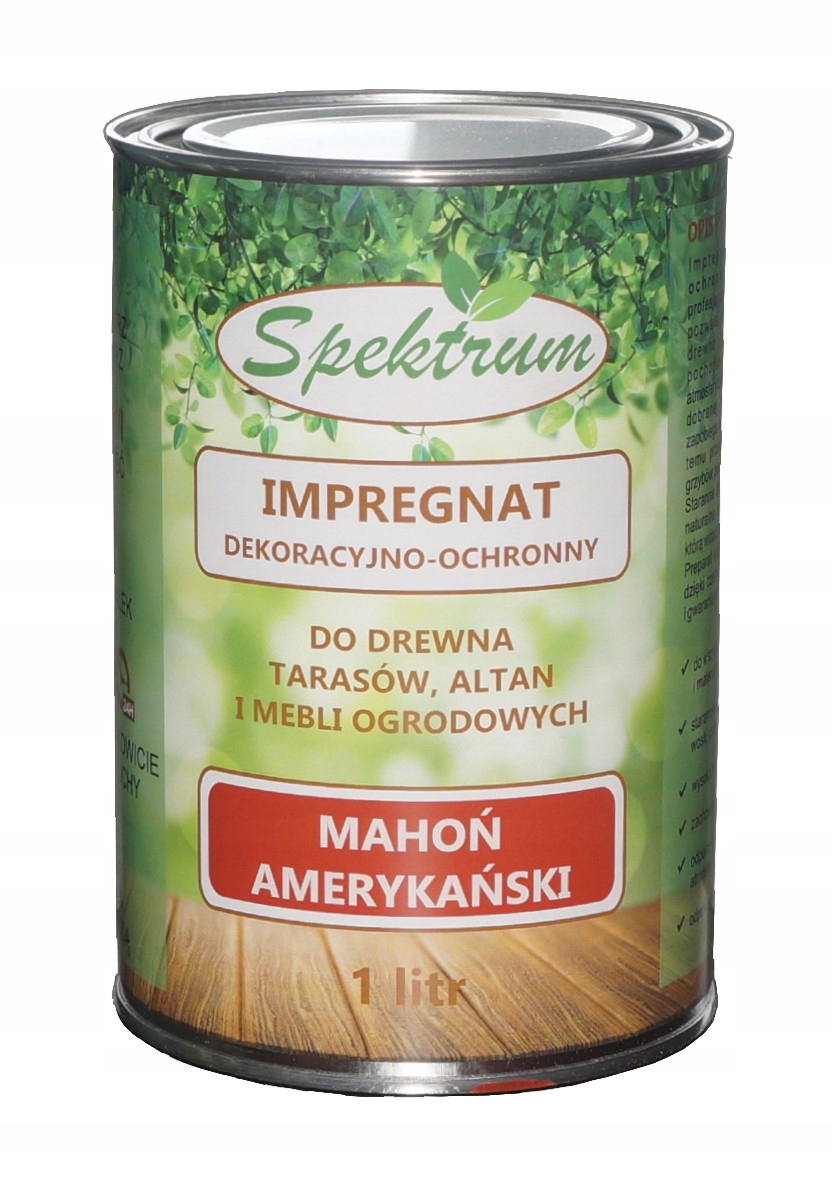 

Impregnat do drewna Spektrum 5l mahoń