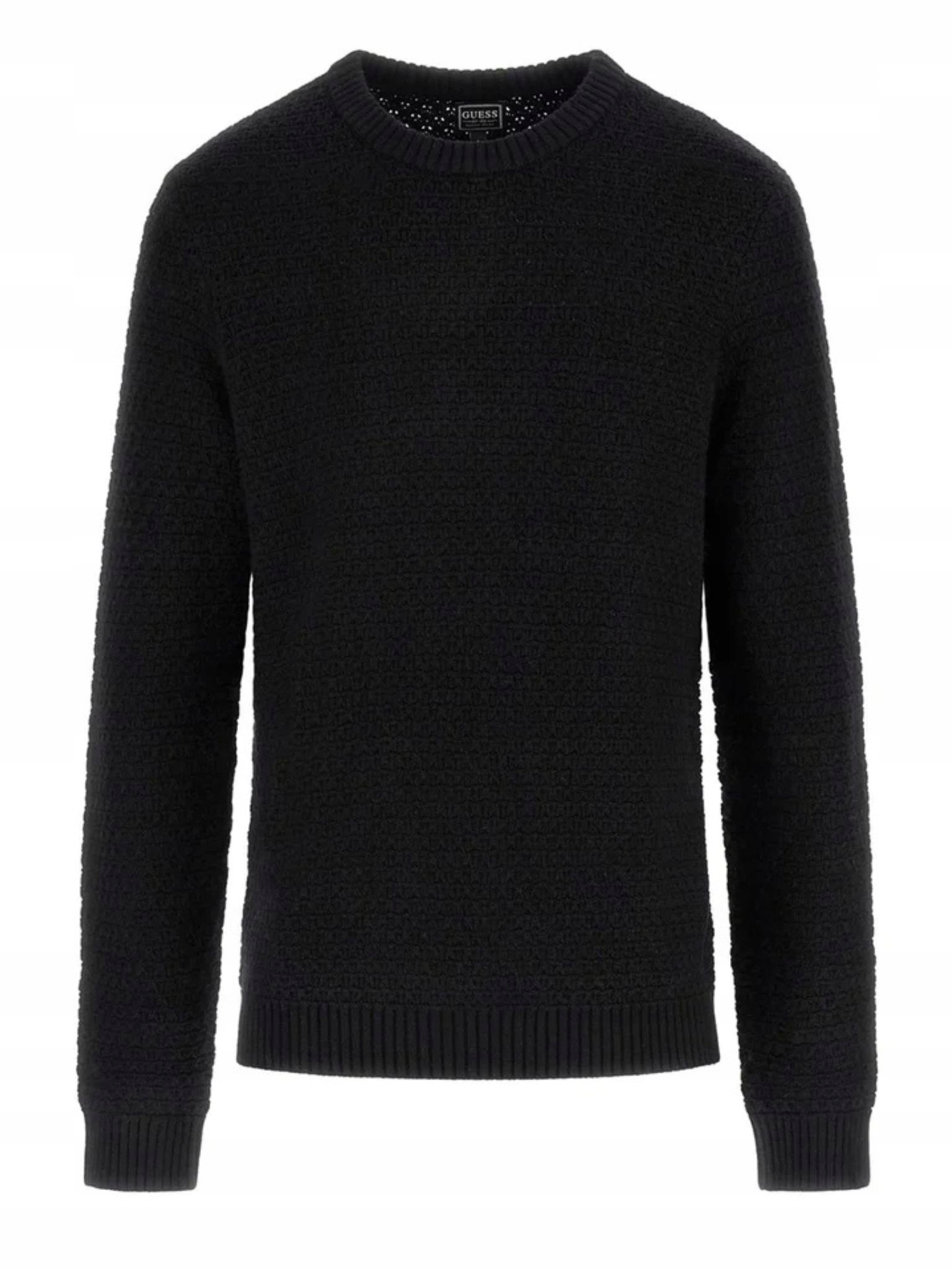 Pánský svetr Guess M5BR33 Z2ZK2 Černý L
