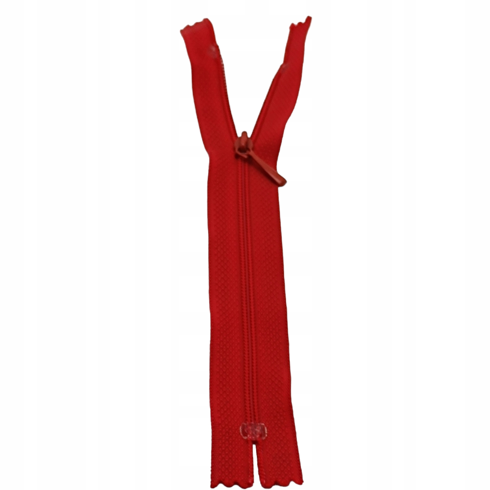 Zamek błyskawiczny odzieżowy Prym 18CM Czerwony