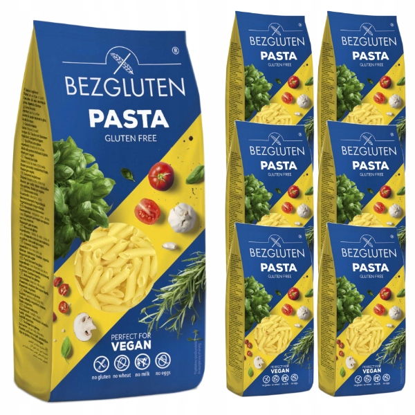 6 x Bezgluten těstoviny al dente Penne 250 g Bezgluten