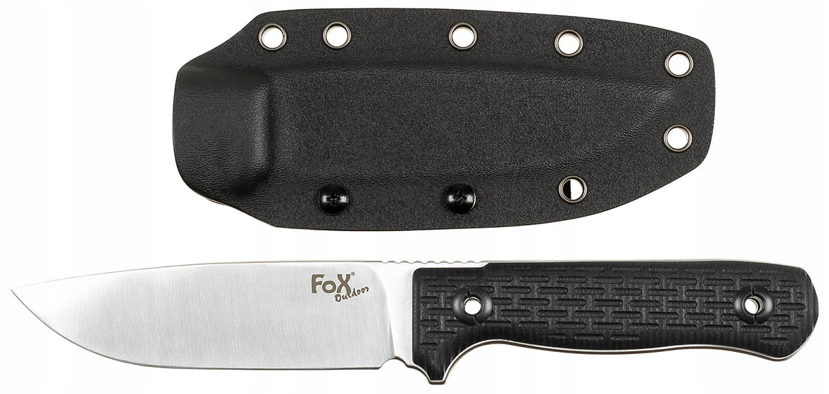Nůž Bushcraft ocel 3Cr13MoV rukojeť G10 Fox Outdoor
