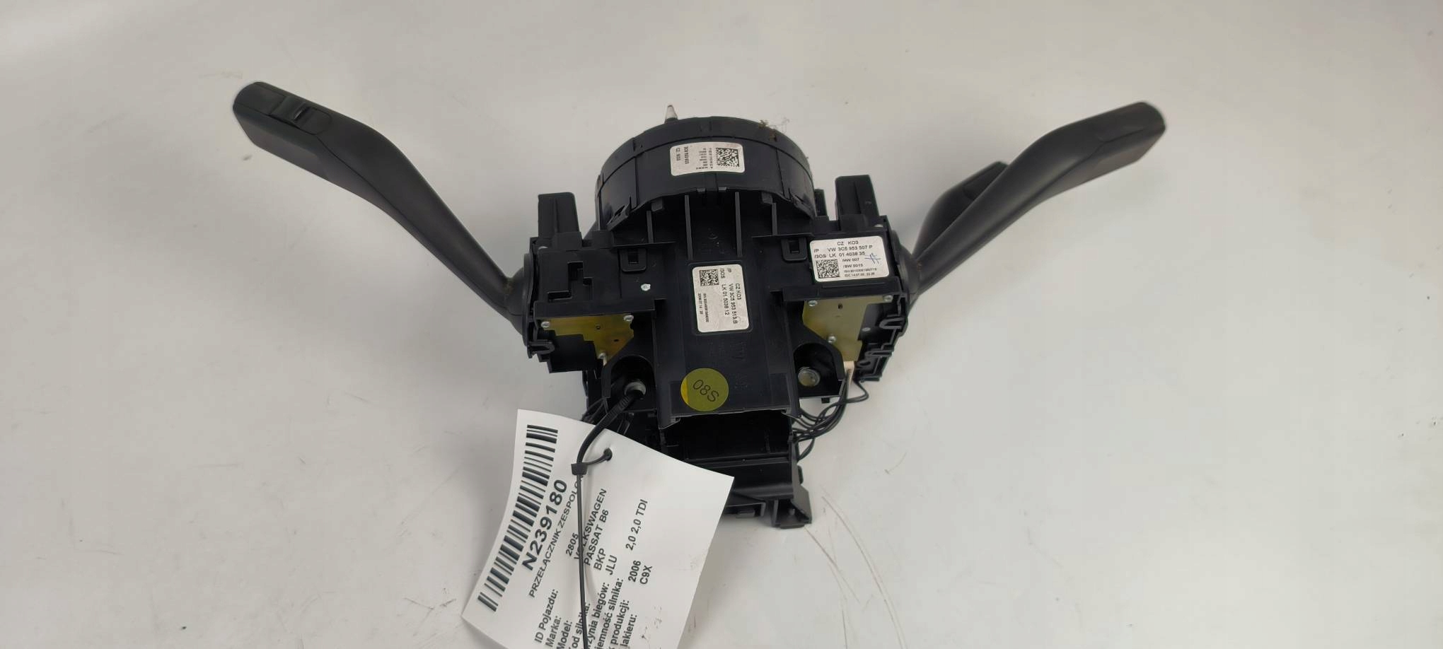 Commodo essuie glace 3C5953507P VOLKSWAGEN PASSAT B6