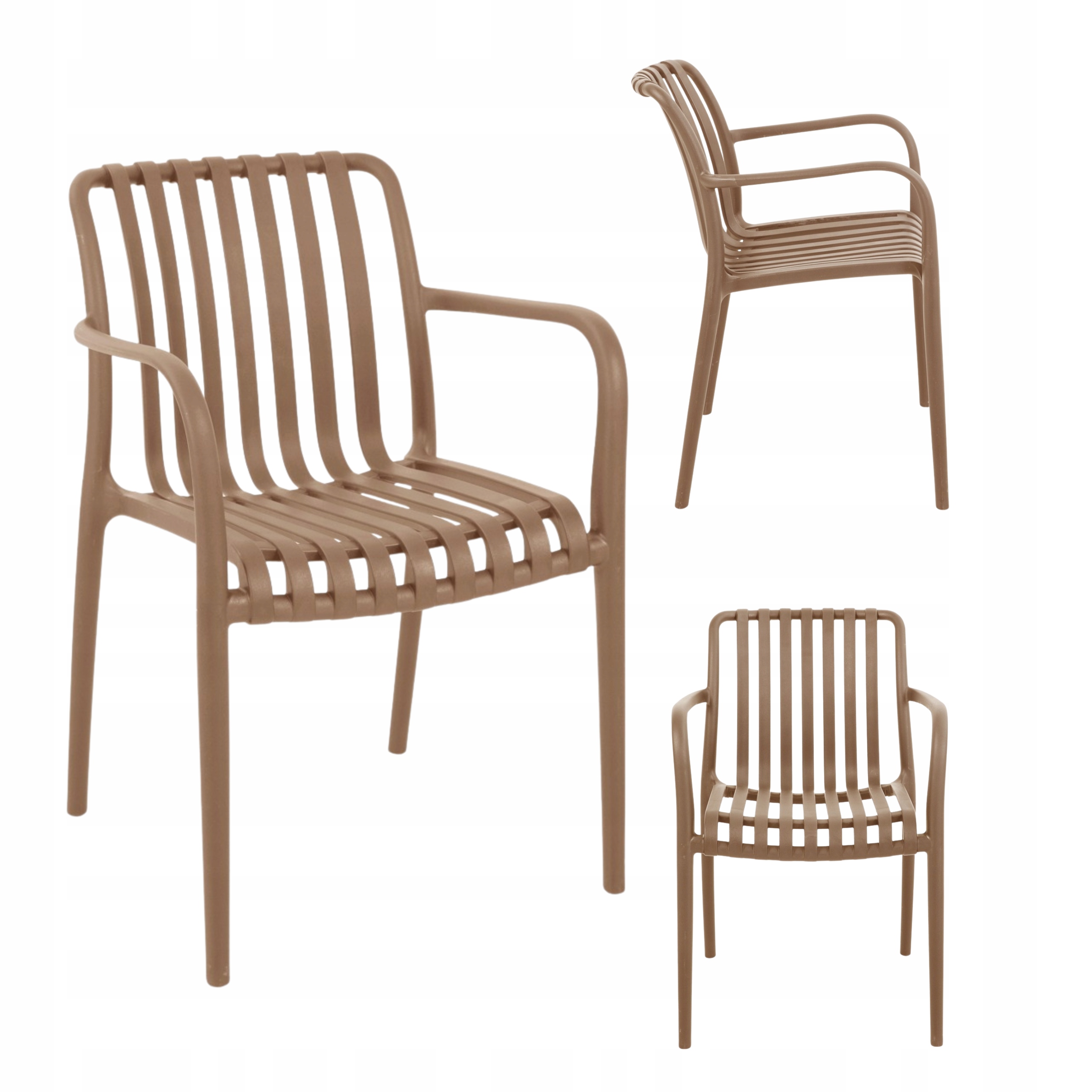 Zahradní křeslo Valoro hnědé na balkon, terasa, do zahrady Homla