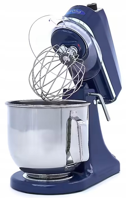 Mikser Planetarny Robot Kuchenny do Ciast 7L 350W Niebieski Maxima 09360790