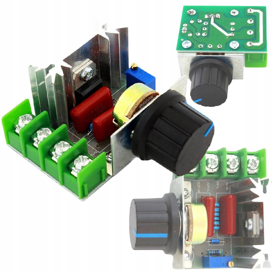 

Regulator Obrotów Mocy Napięcia Silnika 2000W 230V