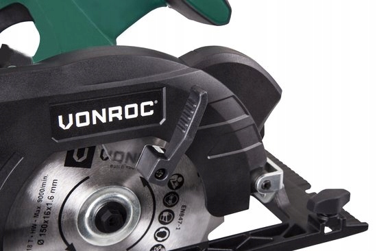 Piła tarczowa 150mm 20V VONROC | bez aku Napięcie akumulatora 20 V