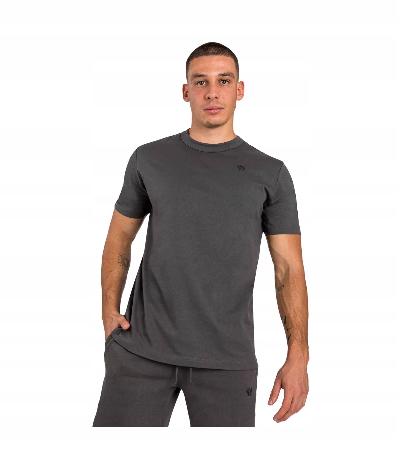 t-shirt koszulka venum silent power M Szary