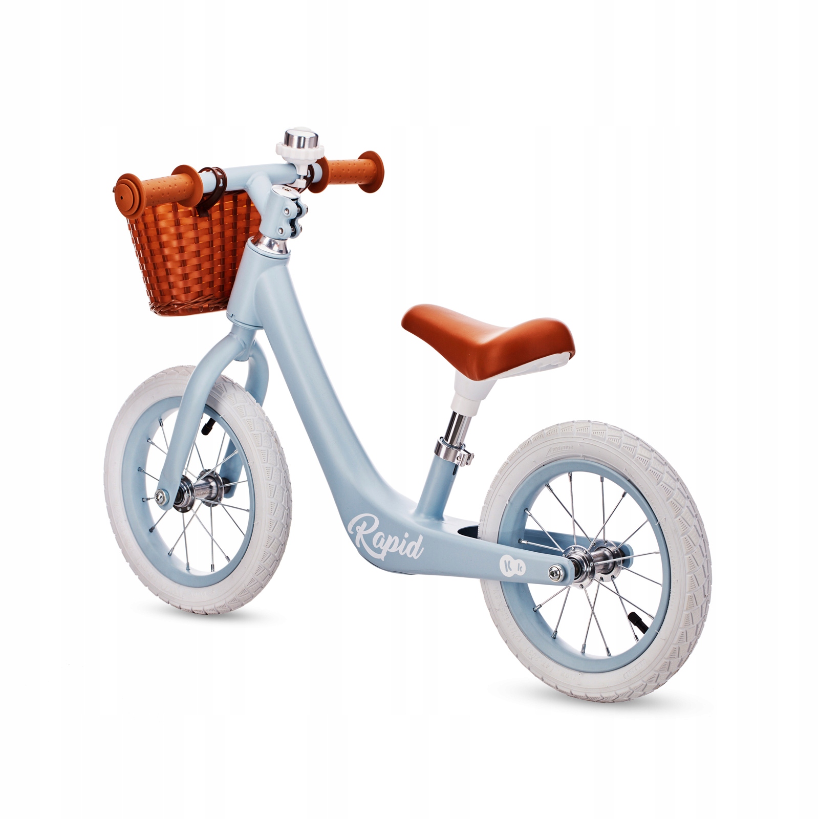 Rowerek biegowy jeździk koszyk RAPID Kinderkraft Kolor Niebieski