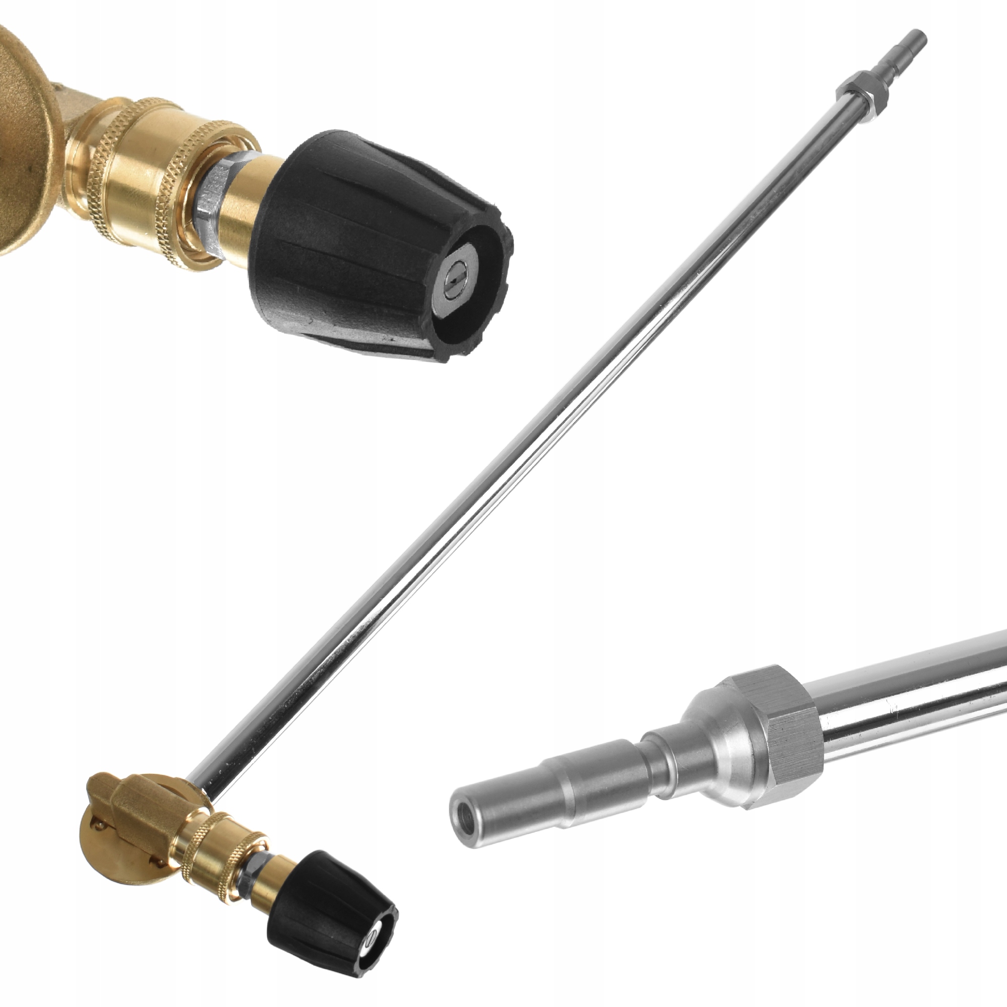 Nastavitelná úhlová lanka 1/4" plochá tryska pro myčku Kranzle 1050 P Ts Tst