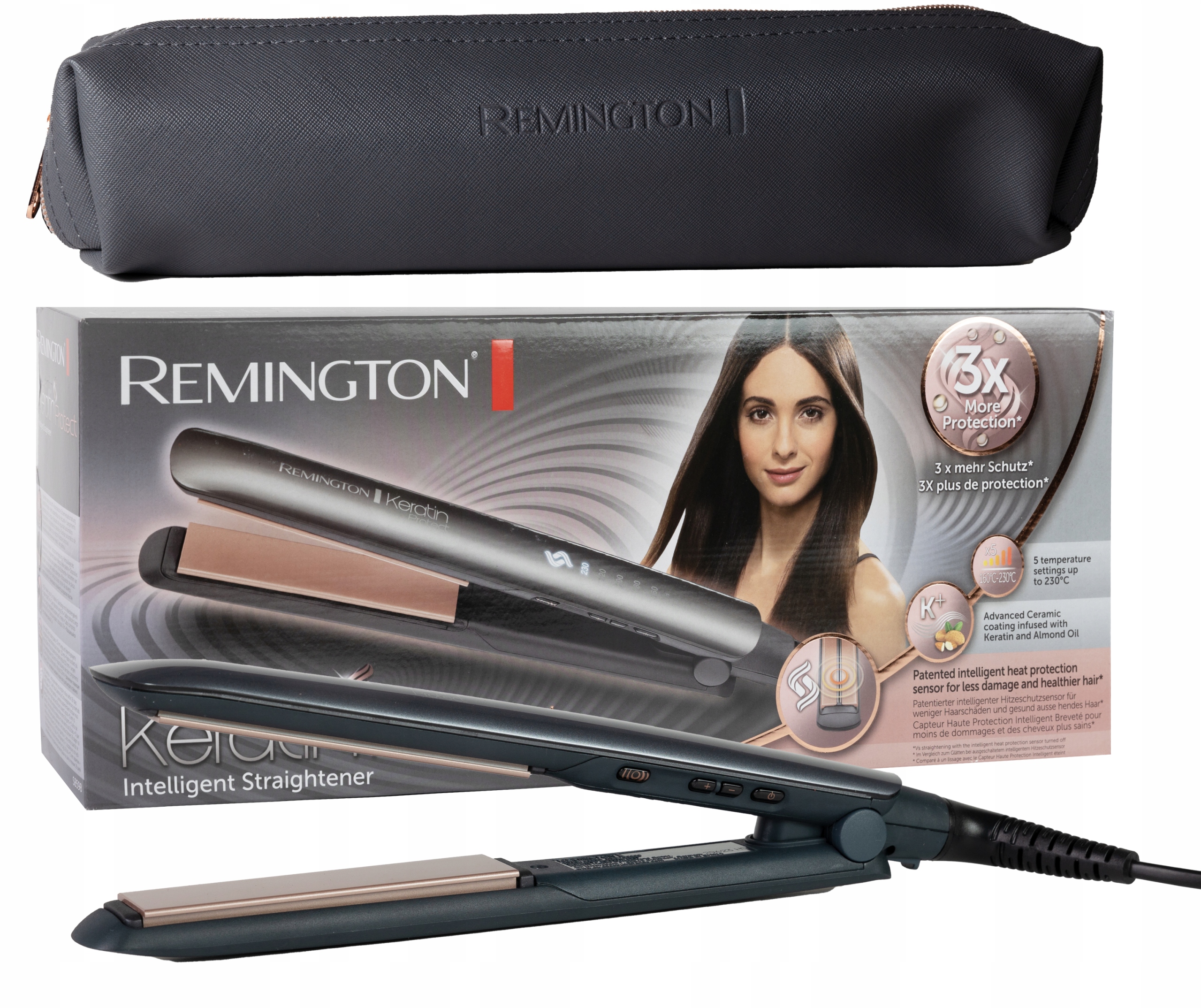 Prostownica Keratynowa Do Włosów Remington Pro S8598