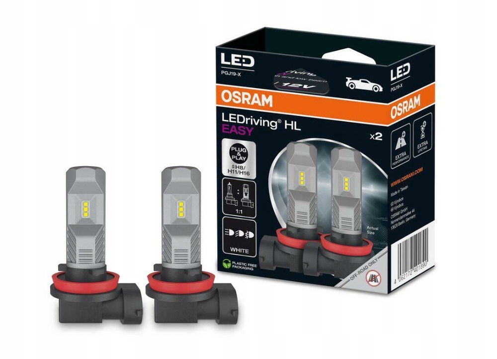 Osram LEDriving Hl Easy Led autožiarovky H11, H16, H8
