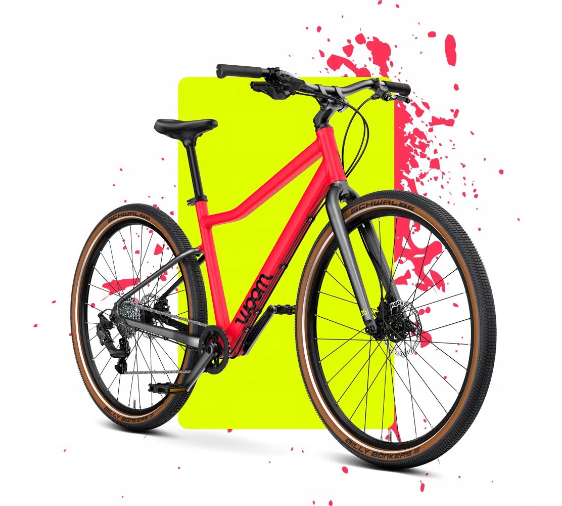 Rower dziecięcy Woom Explore 6 Woom Neon Pink, 26