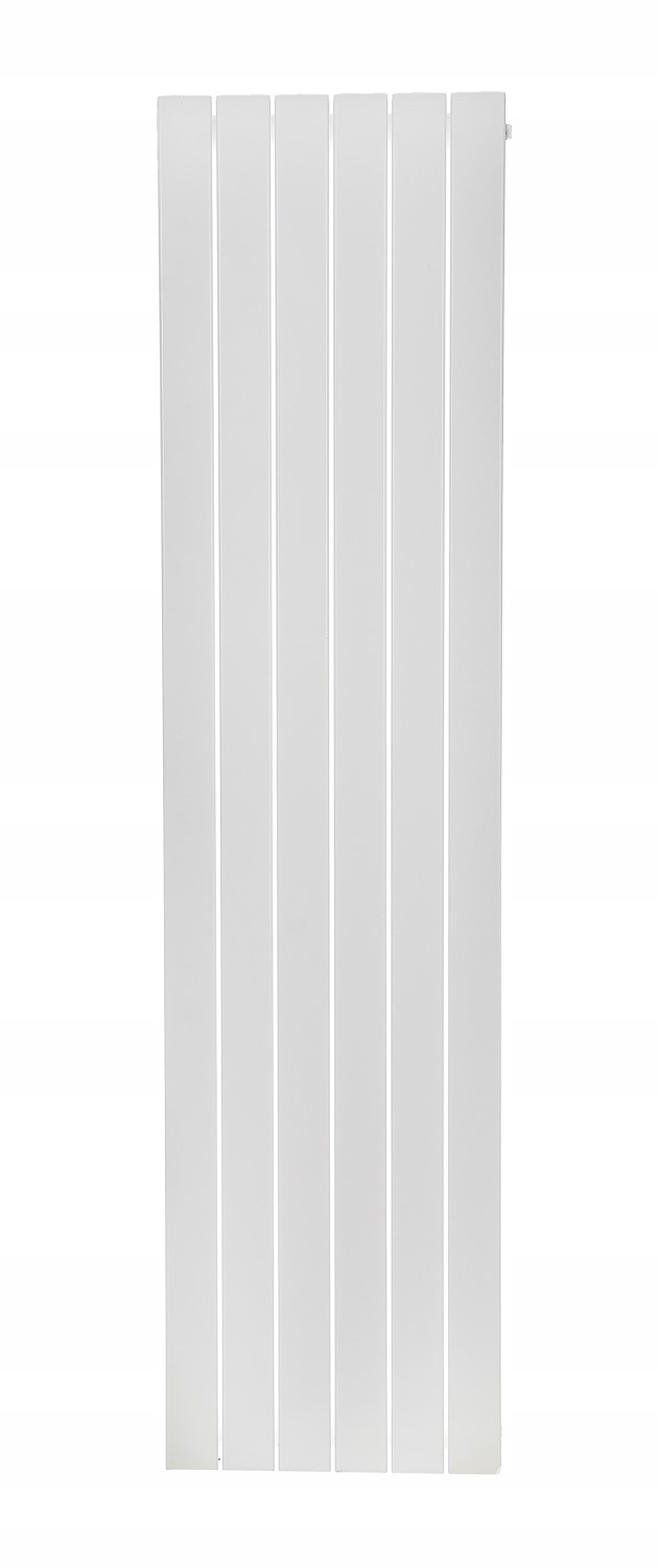 Dekoratívny panelový kúpeľňový radiátor Lotus 140/45 Biela prípojka 50 mm