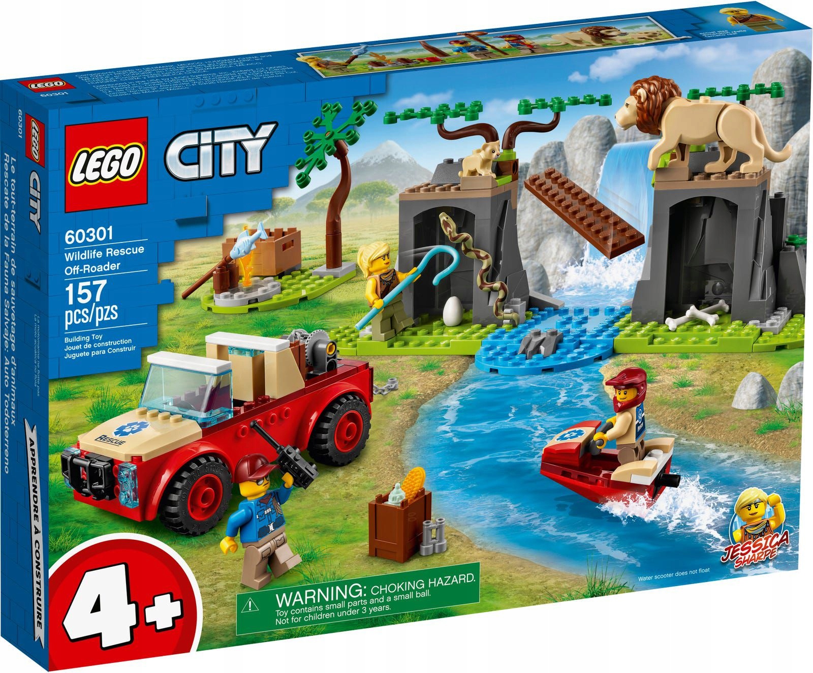 Lego 60301 City Terén záchranářů zvířat Novinka