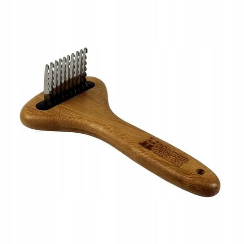 Levně Bamboo Groom Velký vyčesávací hřeben pro střední a dlouhou srst