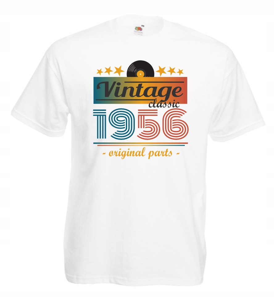 

T-shirt Koszulka Urodziny Rocznik 1956 Vintage S