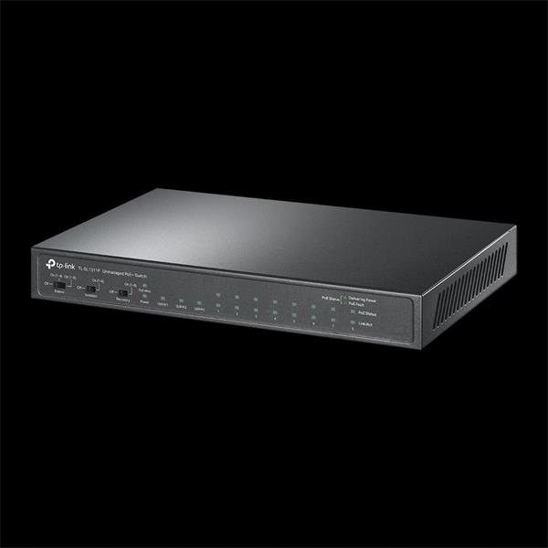 8-Port 10/100Mbps 3-Port Gigabit Desktop Switch with 8-Port PoE+ Port:…