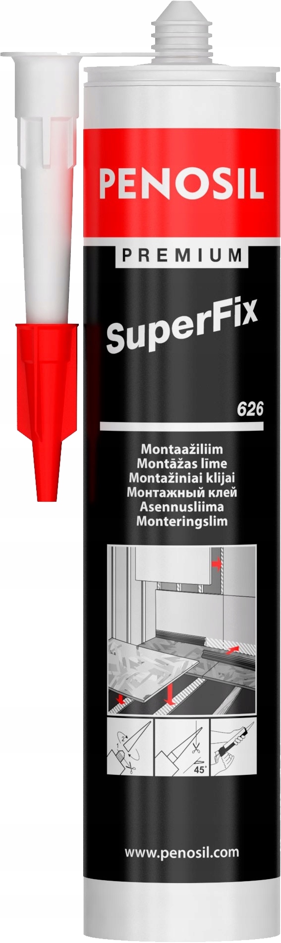 

Klej Montażowy Do Kasetonów 3D Penosil Superfix