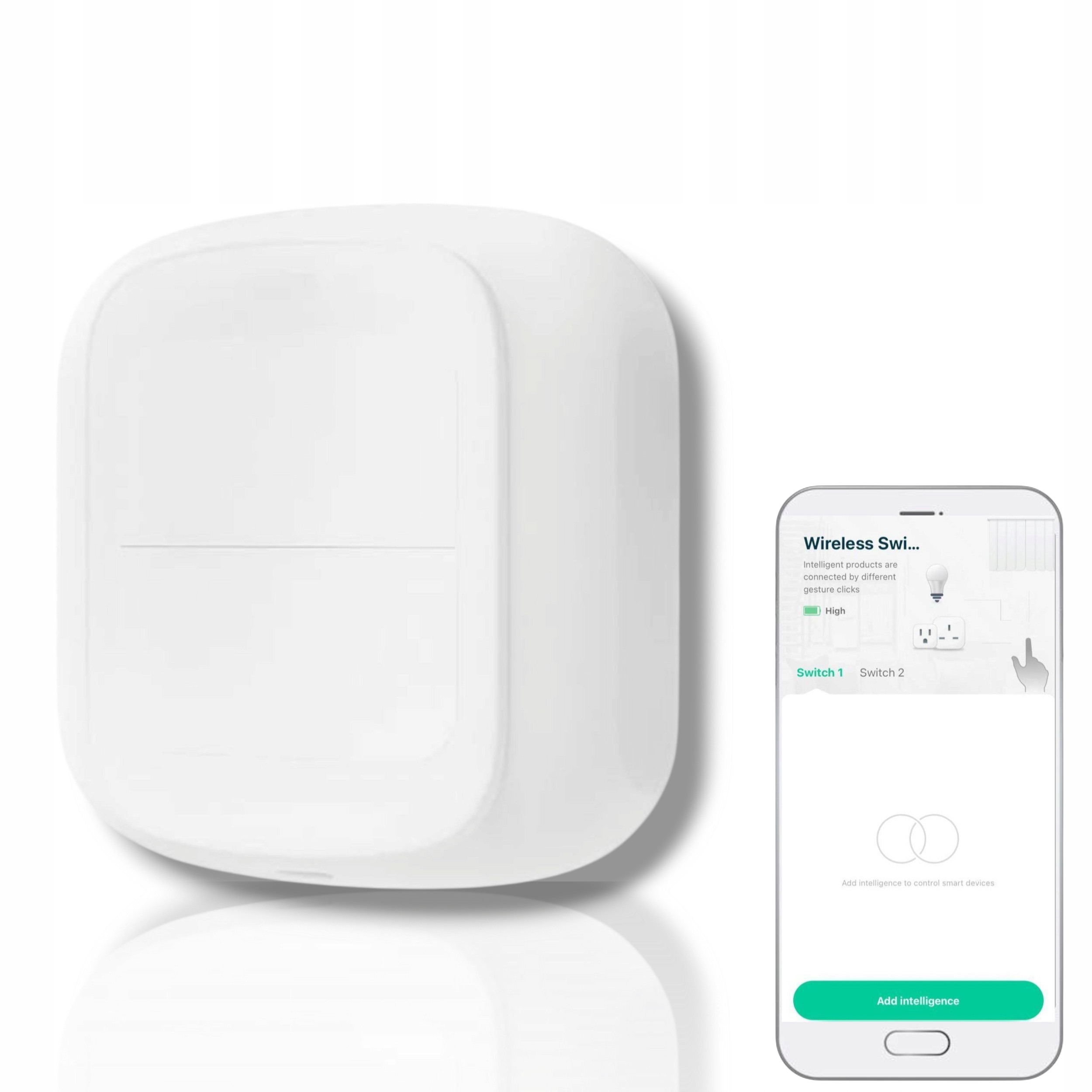 Pilot zdalnego sterowania Wi-Fi (2-przyciskowy) – Tuja / Smart Life