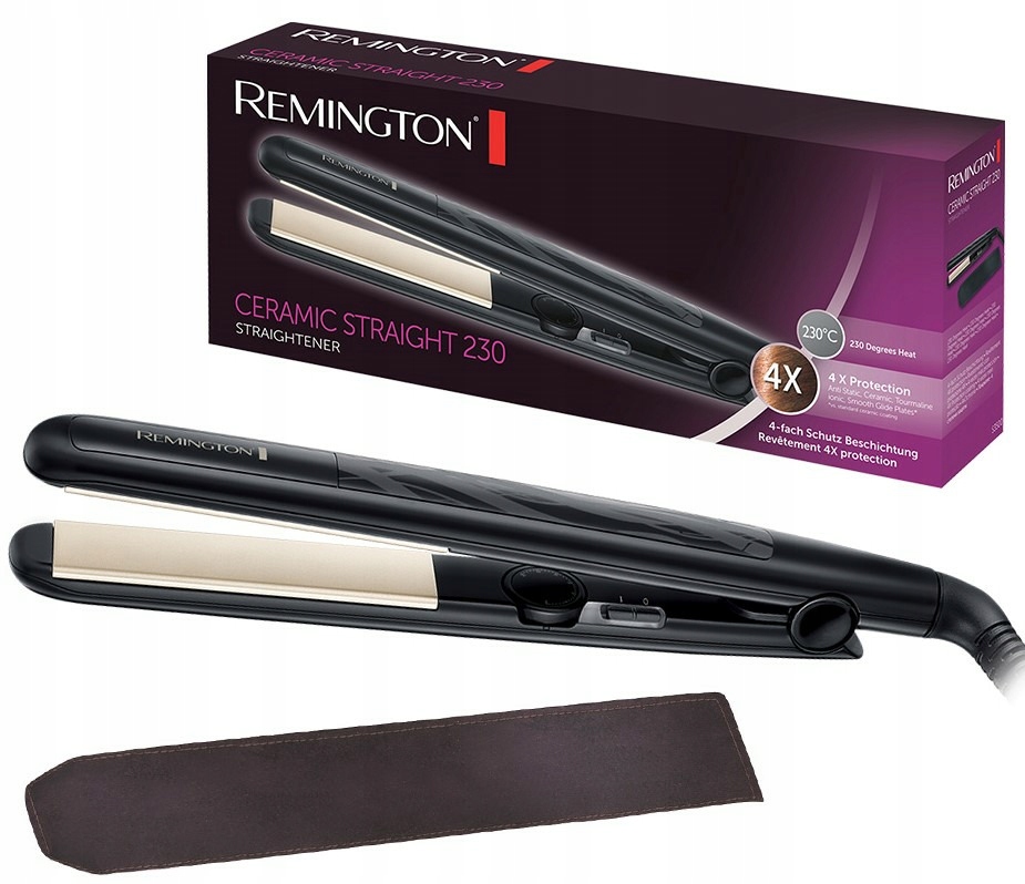 

Czarna Prostownica Remington S3500 Turmalina