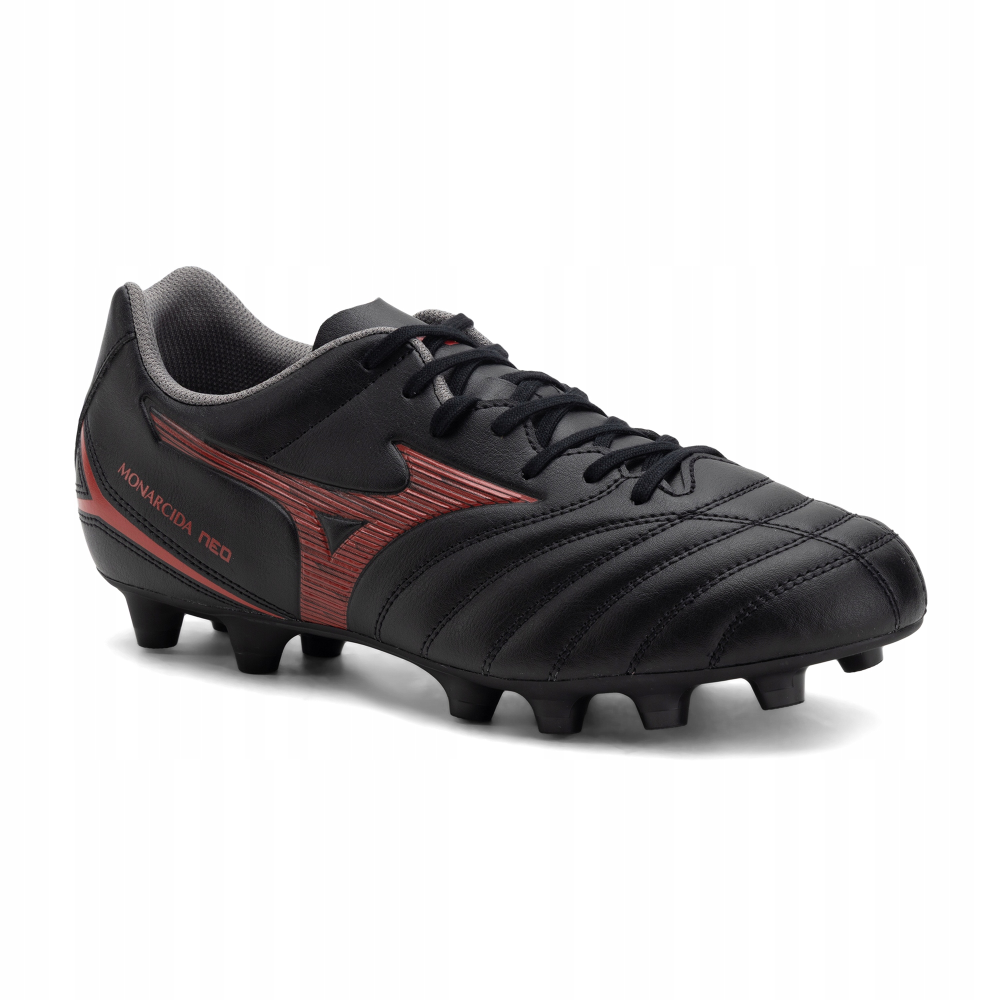Fotbalová obuv Mizuno Monarcida Neo III Select Md black/morelia 40th red