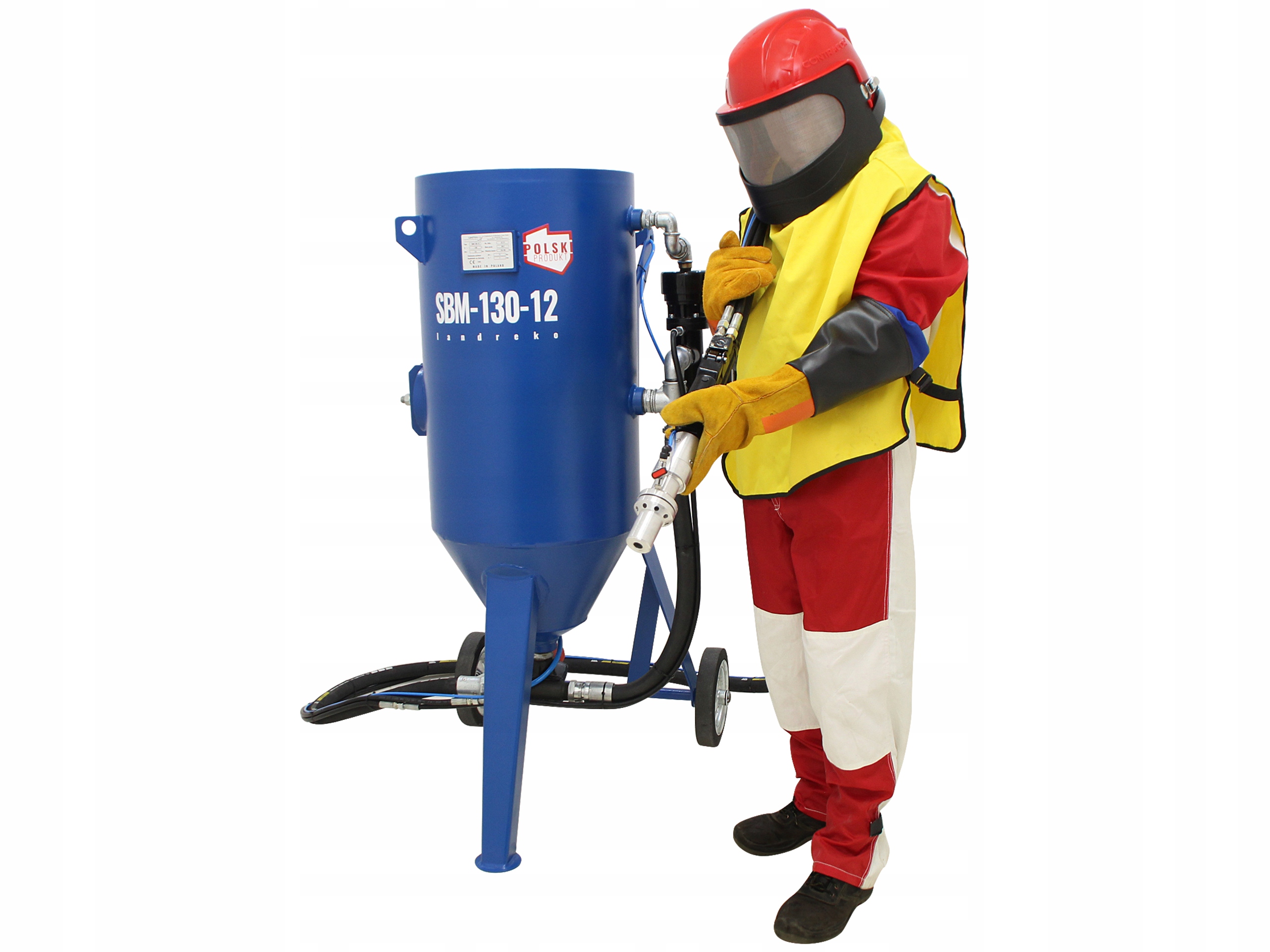 PIASKARKA HYDROPIASKARKA SODOWARKA 130L ZESTAW BHP