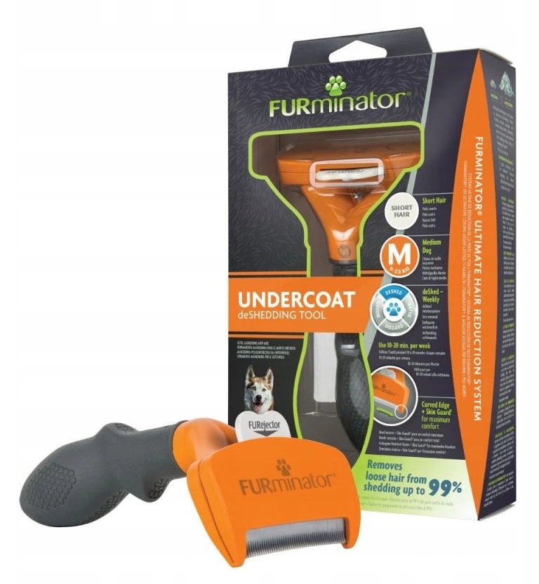 

Furminator dla psa krótka sierść średnie rasy