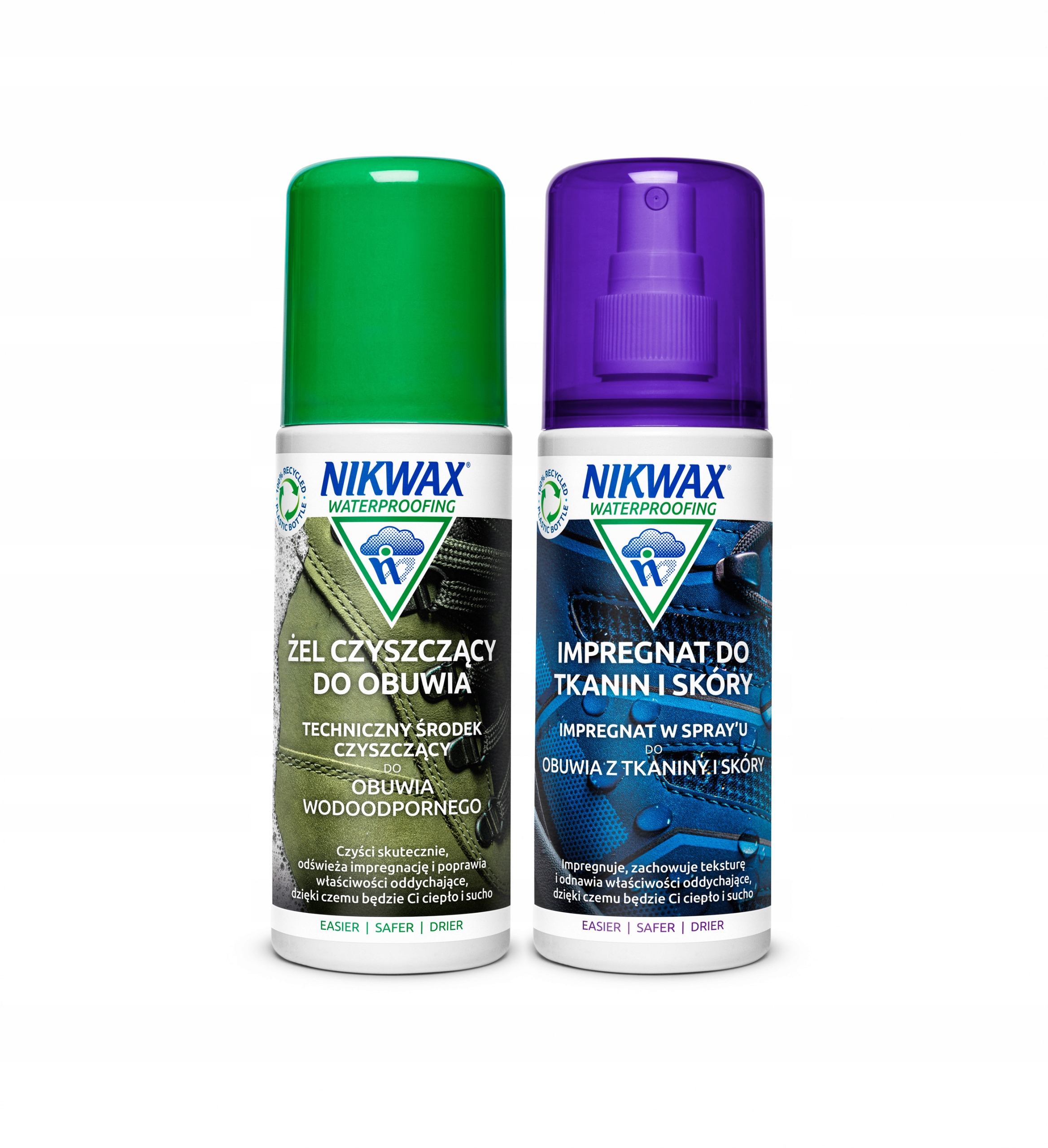 Zestaw Do Obuwia Nikwax Impregnat Fabric & Lea