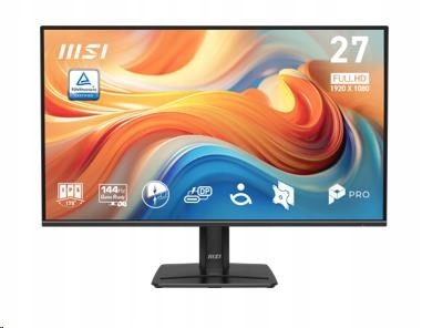 Msi Pro/ MP272 E14C/ 27"/ Ips/ Fhd/ 144Hz/ 1ms/ Čierna/ 3R Pro MP272 E14C