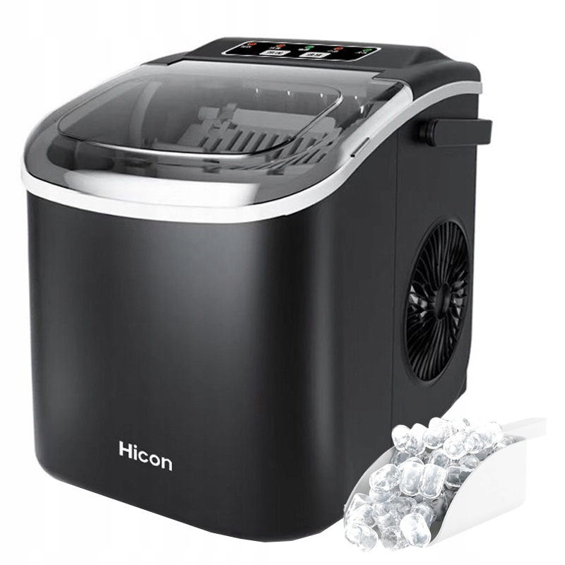Stolní Výrobník Ledu S Rukojeťí, Přenosný, 12,7 kg/24 hodin